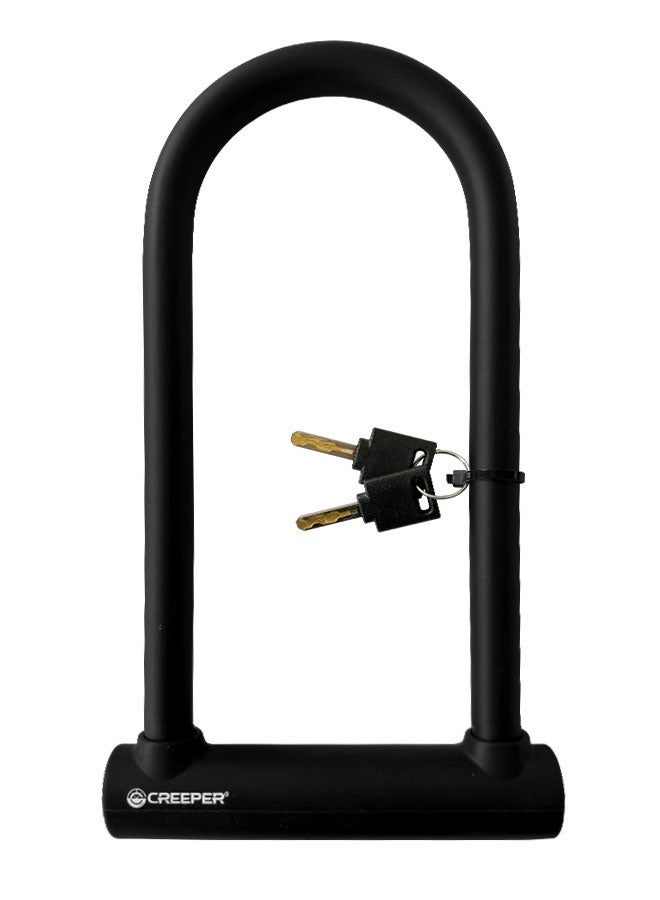 CREEPER Bicycle lock, motorcycle lock, U-shaped thick steel lock - Image 1